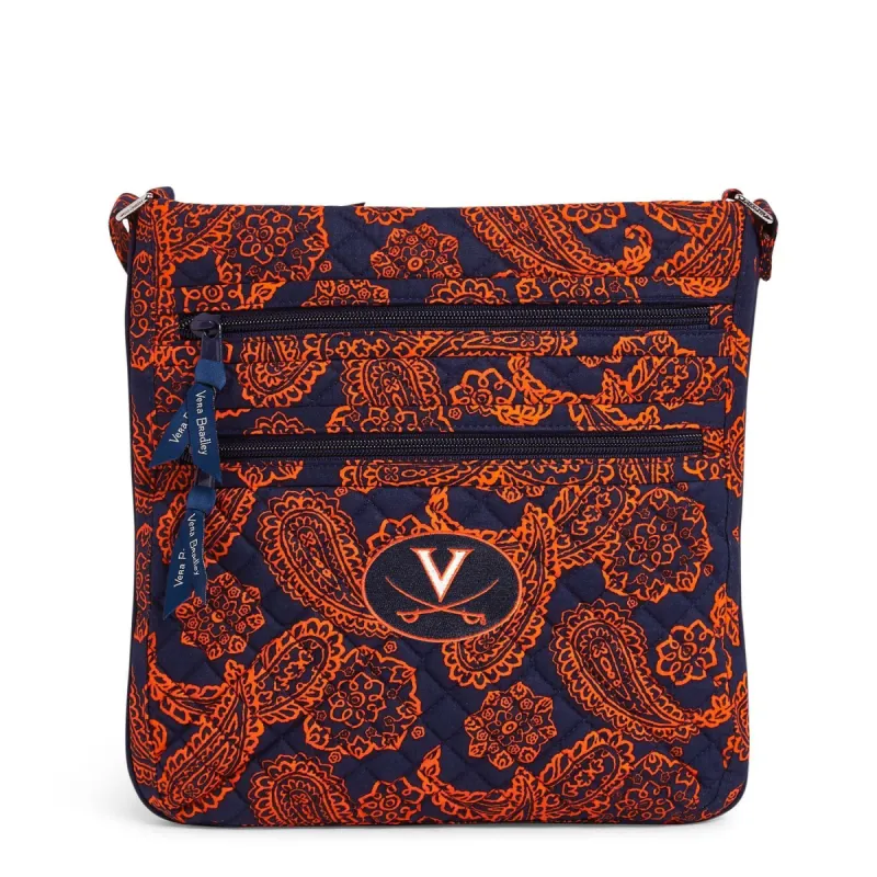 Collegiate Triple Zip Hipster Crossbody Bag sold by Vera Bradley