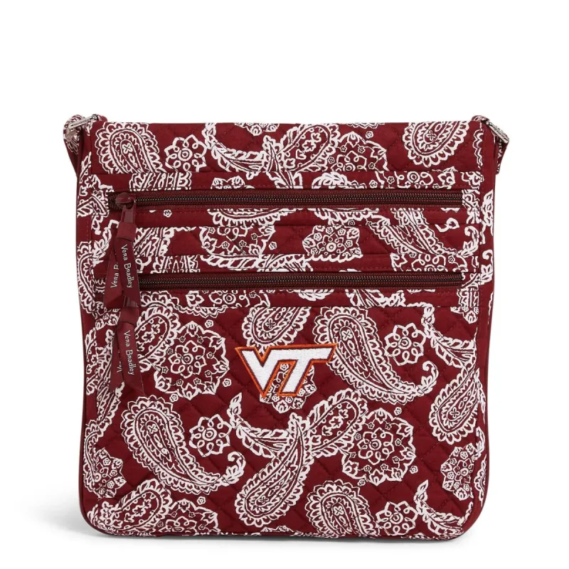 Collegiate Triple Zip Hipster Crossbody Bag sold by Vera Bradley