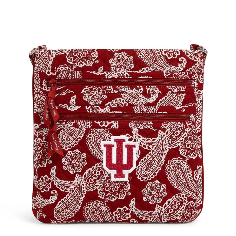 Collegiate Triple Zip Hipster Crossbody Bag sold by Vera Bradley