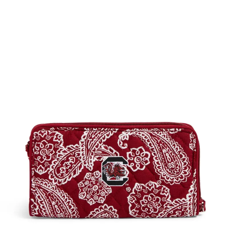 Collegiate RFID Front Zip Wristlet sold by Vera Bradley