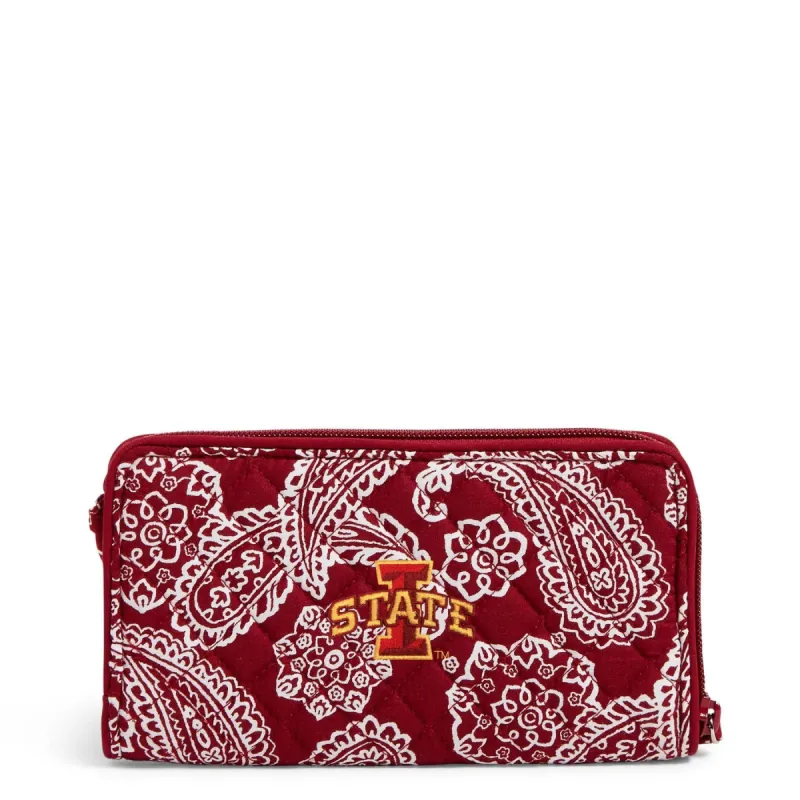 Collegiate RFID Front Zip Wristlet sold by Vera Bradley