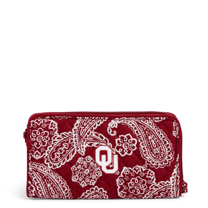 Collegiate RFID Front Zip Wristlet sold by Vera Bradley