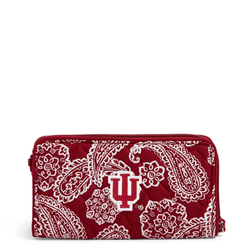 Collegiate RFID Front Zip Wristlet sold by Vera Bradley
