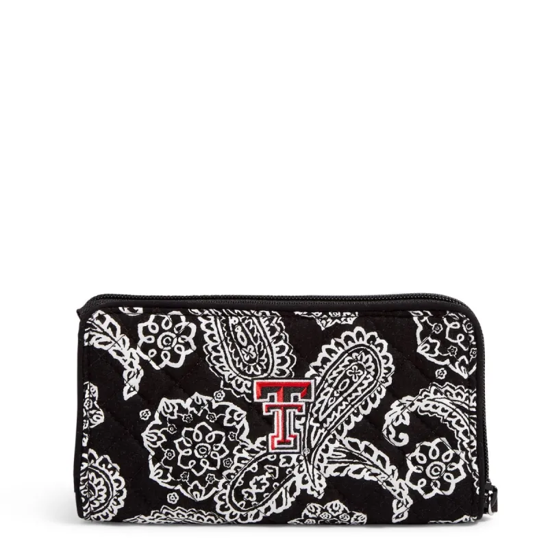 Collegiate RFID Front Zip Wristlet sold by Vera Bradley