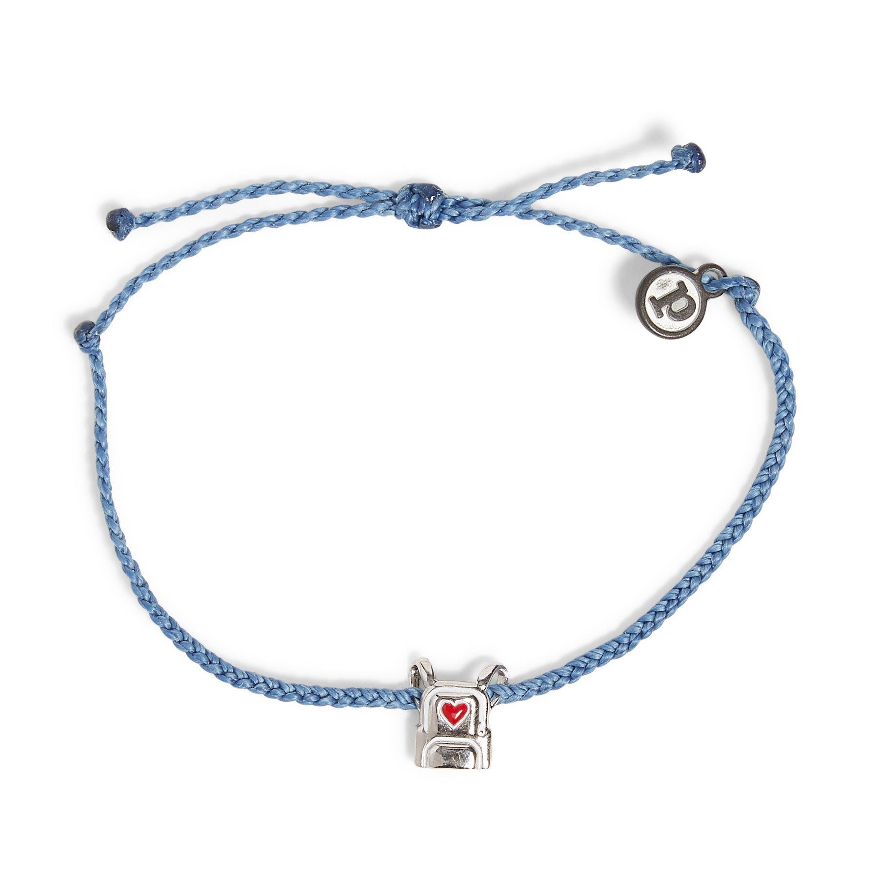 Pura Vida Charity Charm Bracelet for Blessings in a Backpack sold by Vera Bradley