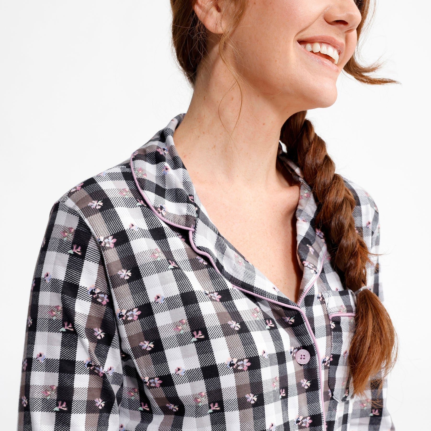 Long-Sleeved Pajama Set sold by Vera Bradley product image thumbnail 3