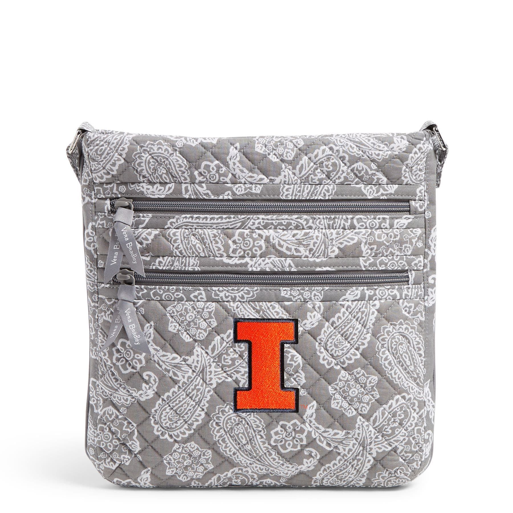 Collegiate Triple Zip Hipster Crossbody Bag sold by Vera Bradley
