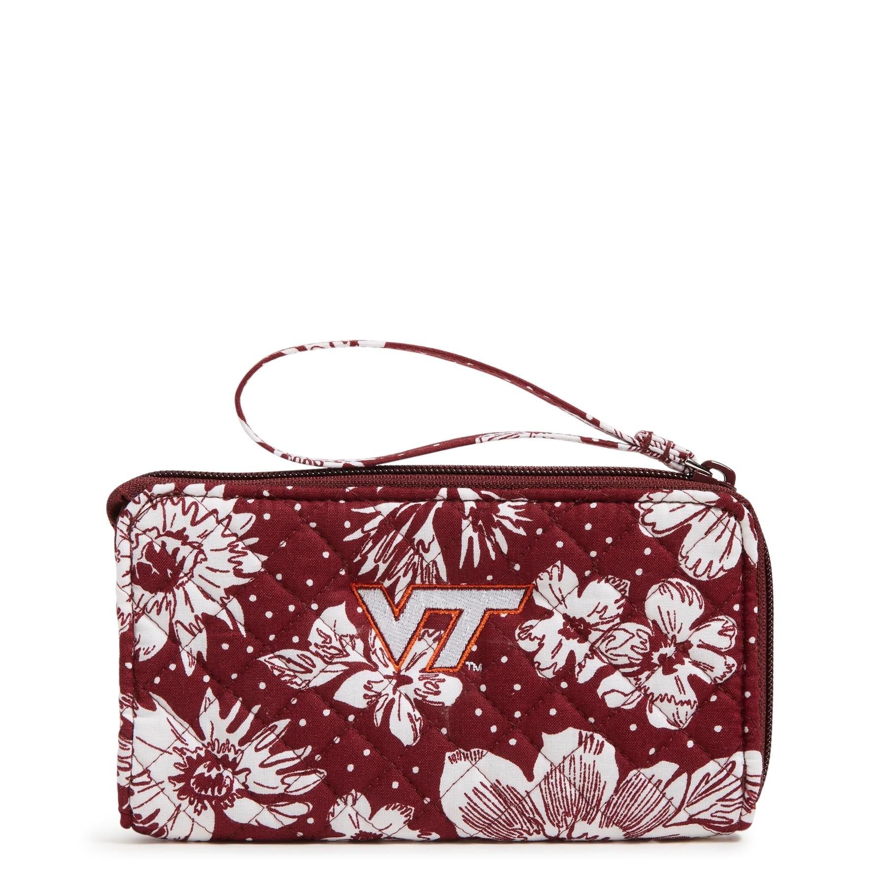 Collegiate RFID Front Zip Wristlet sold by Vera Bradley