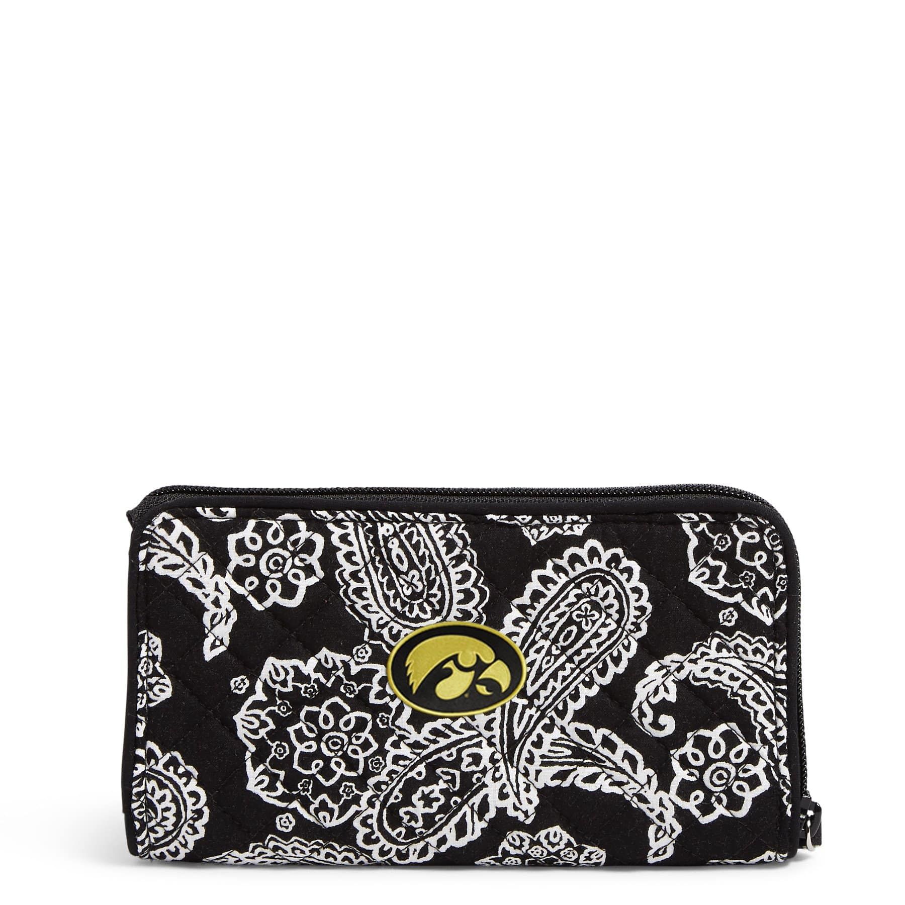 Collegiate RFID Front Zip Wristlet sold by Vera Bradley
