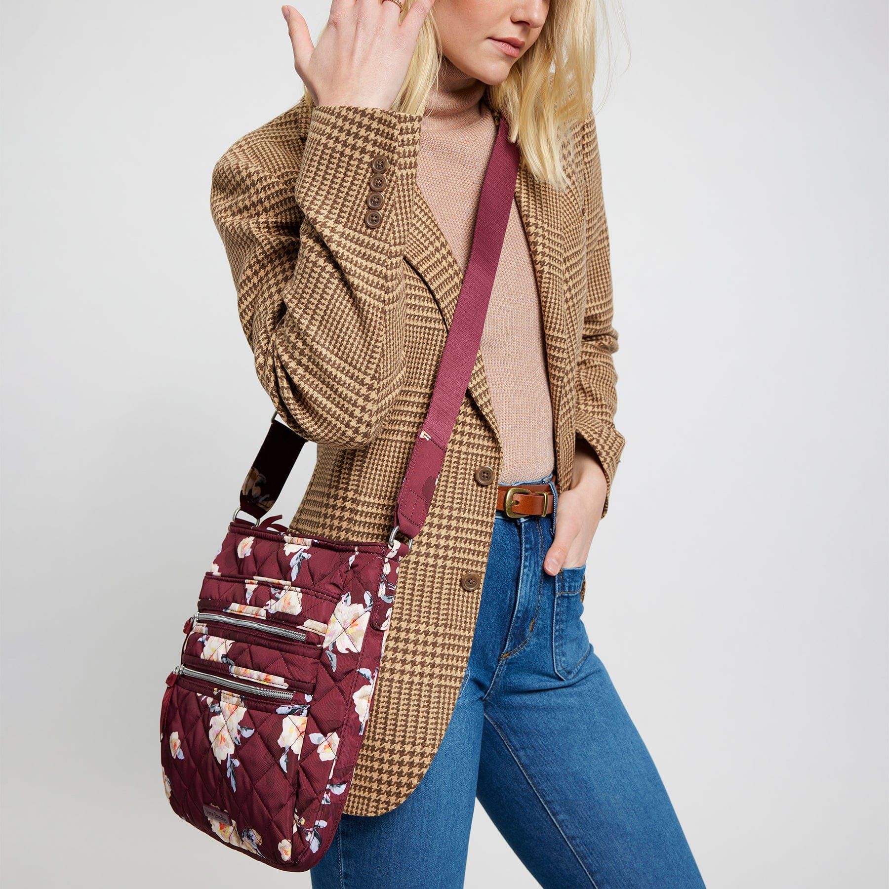 Triple Zip Hipster Crossbody Bag sold by Vera Bradley product image thumbnail 2