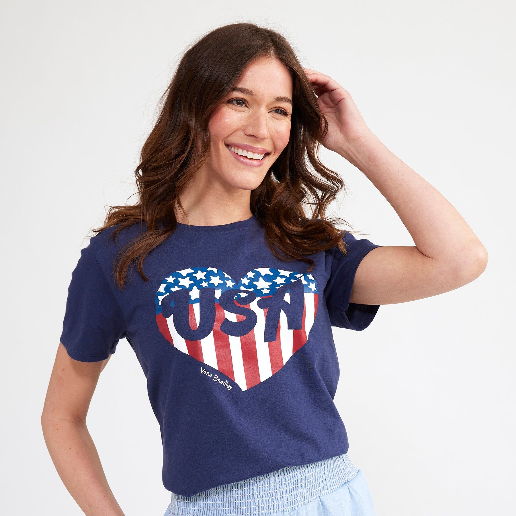 Short-Sleeved Graphic T-Shirt sold by Vera Bradley