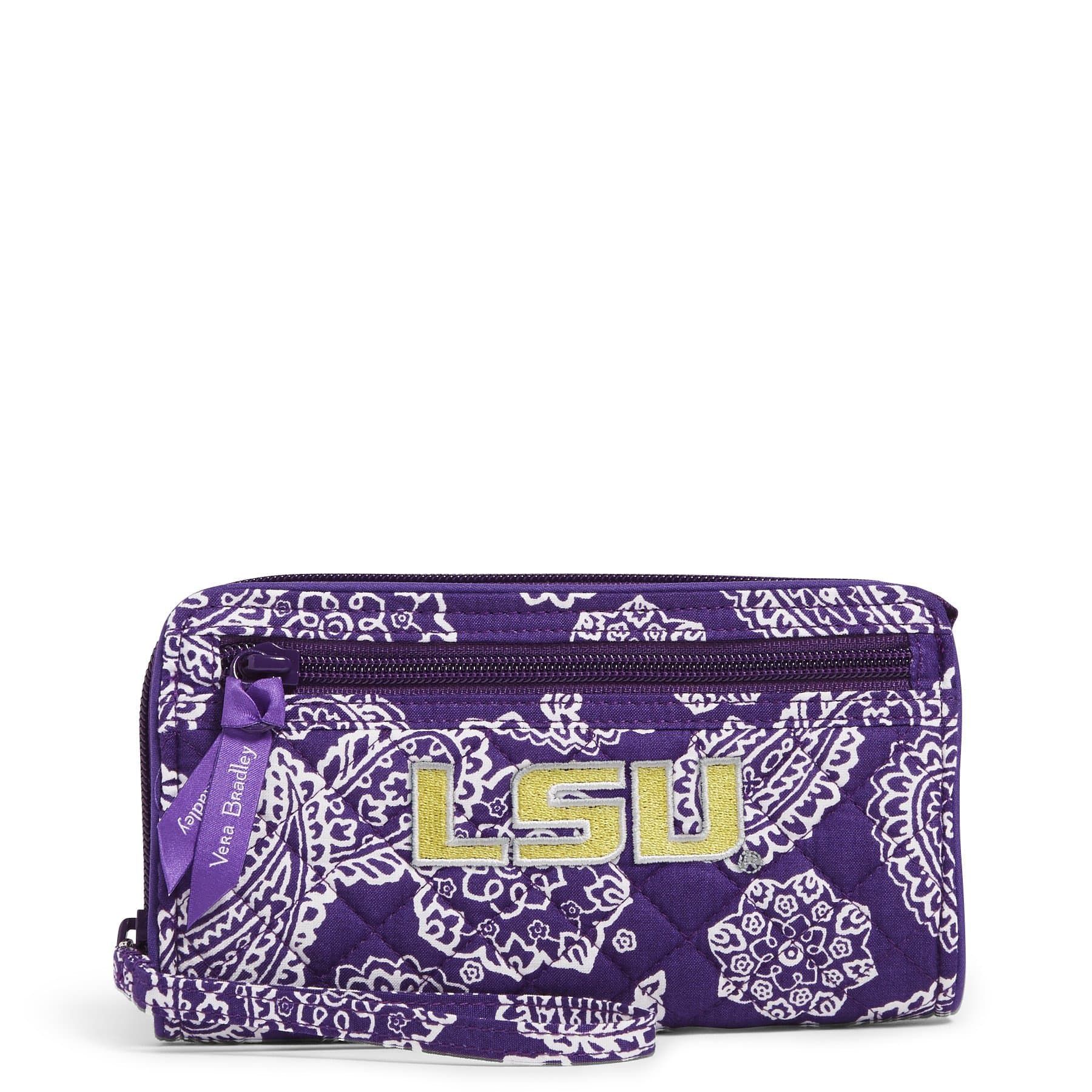 Collegiate RFID Front Zip Wristlet sold by Vera Bradley