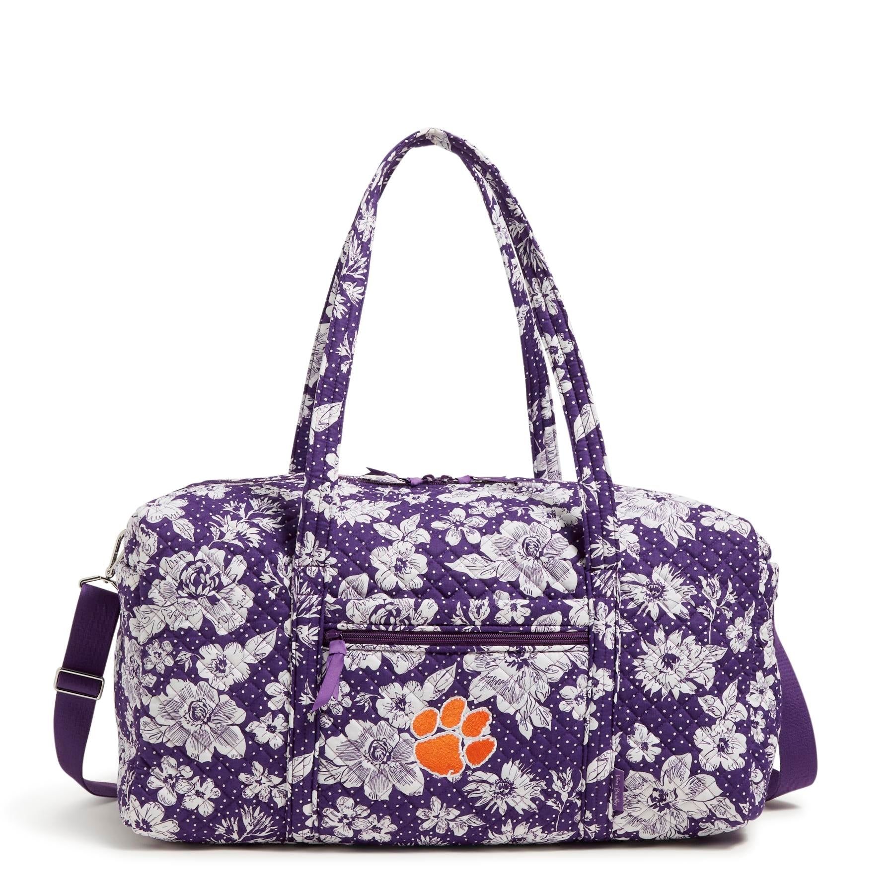 Collegiate Large Travel Duffel Bag sold by Vera Bradley