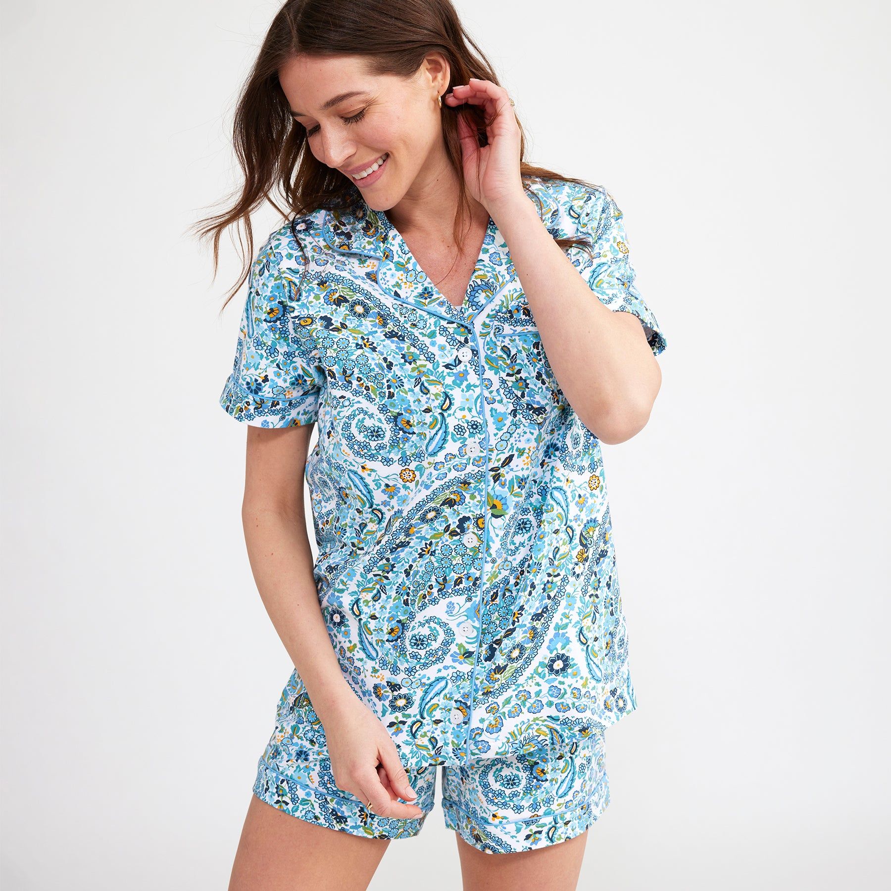 Short-Sleeved Pajama Set sold by Vera Bradley