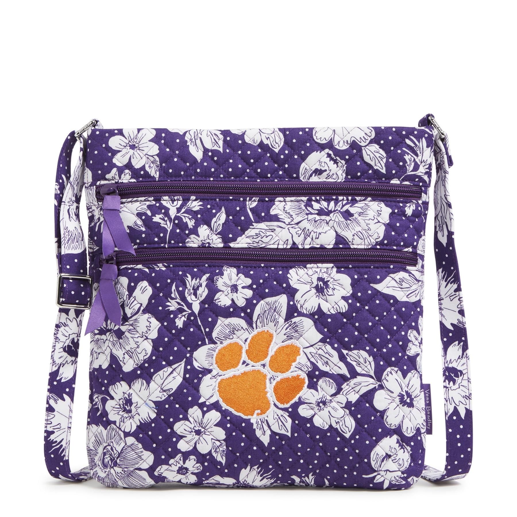 Collegiate Triple Zip Hipster Crossbody Bag sold by Vera Bradley
