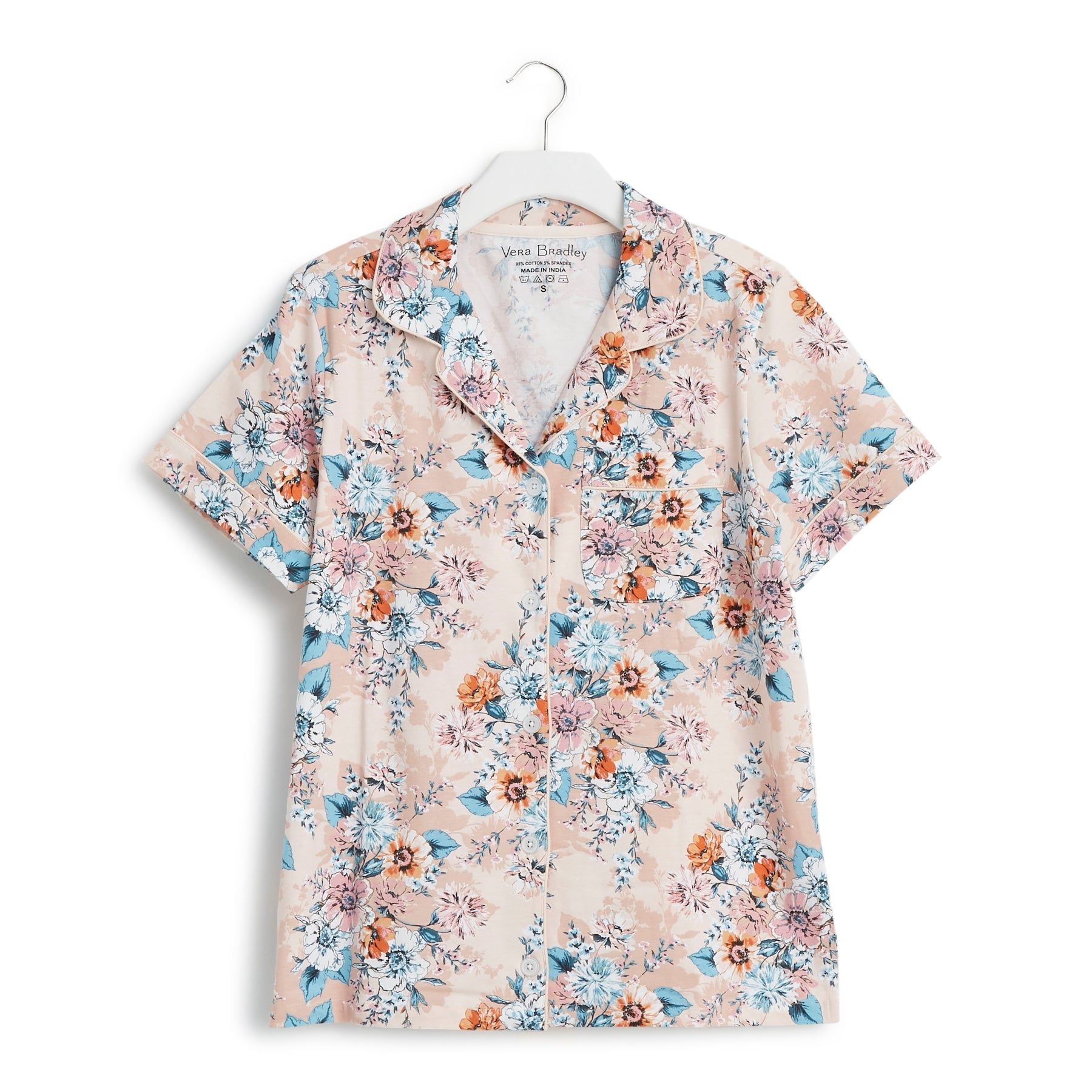 Short-Sleeved Pajama Set sold by Vera Bradley product image thumbnail 3