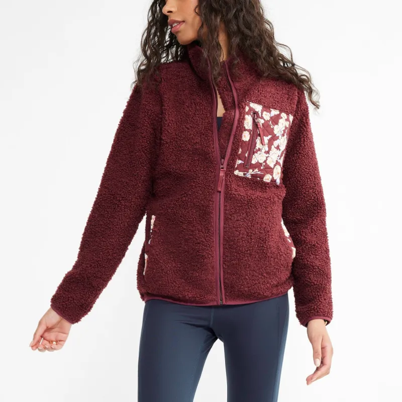 Teddy Fleece Zip-Up sold by Vera Bradley