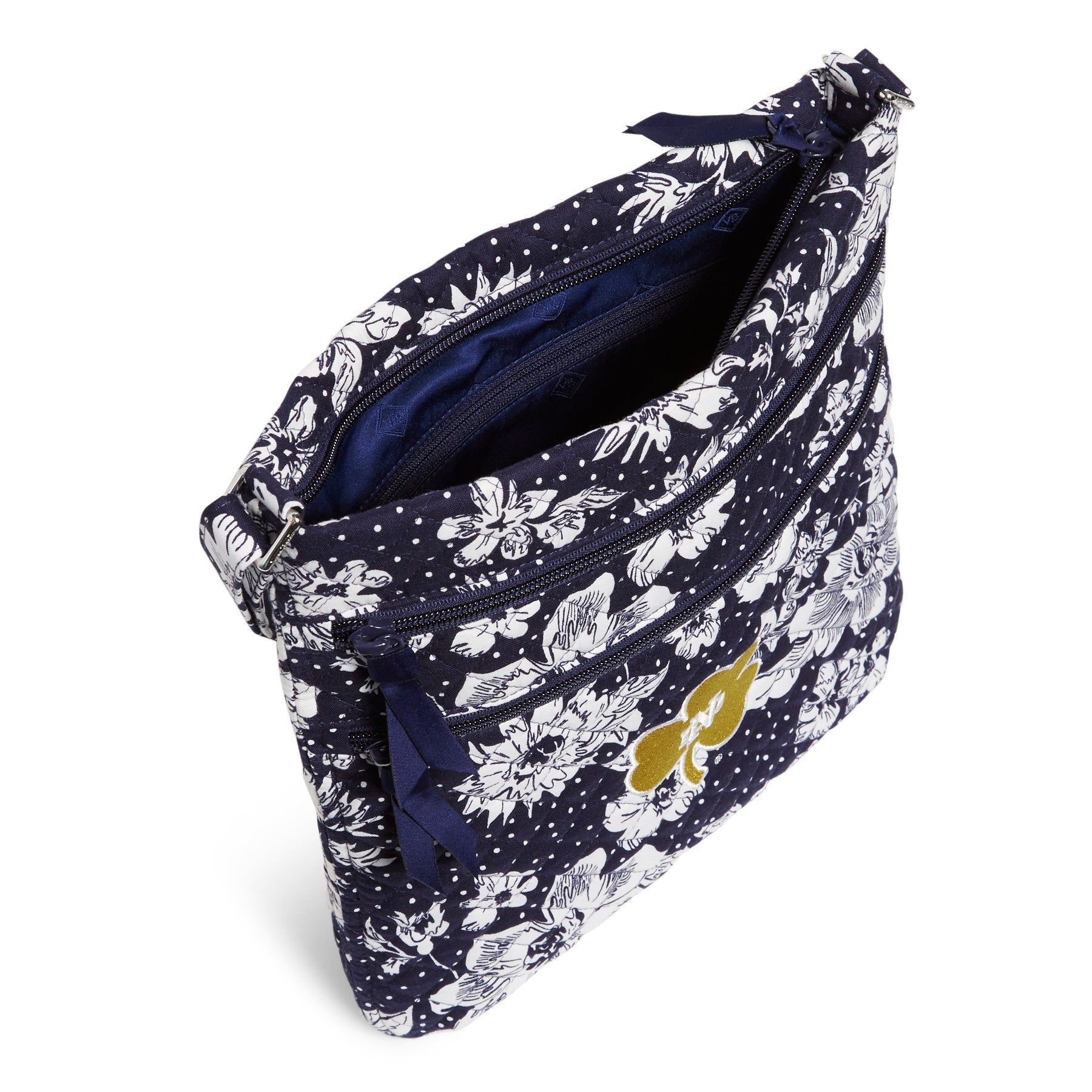 Collegiate Triple Zip Hipster Crossbody Bag sold by Vera Bradley product image thumbnail 4