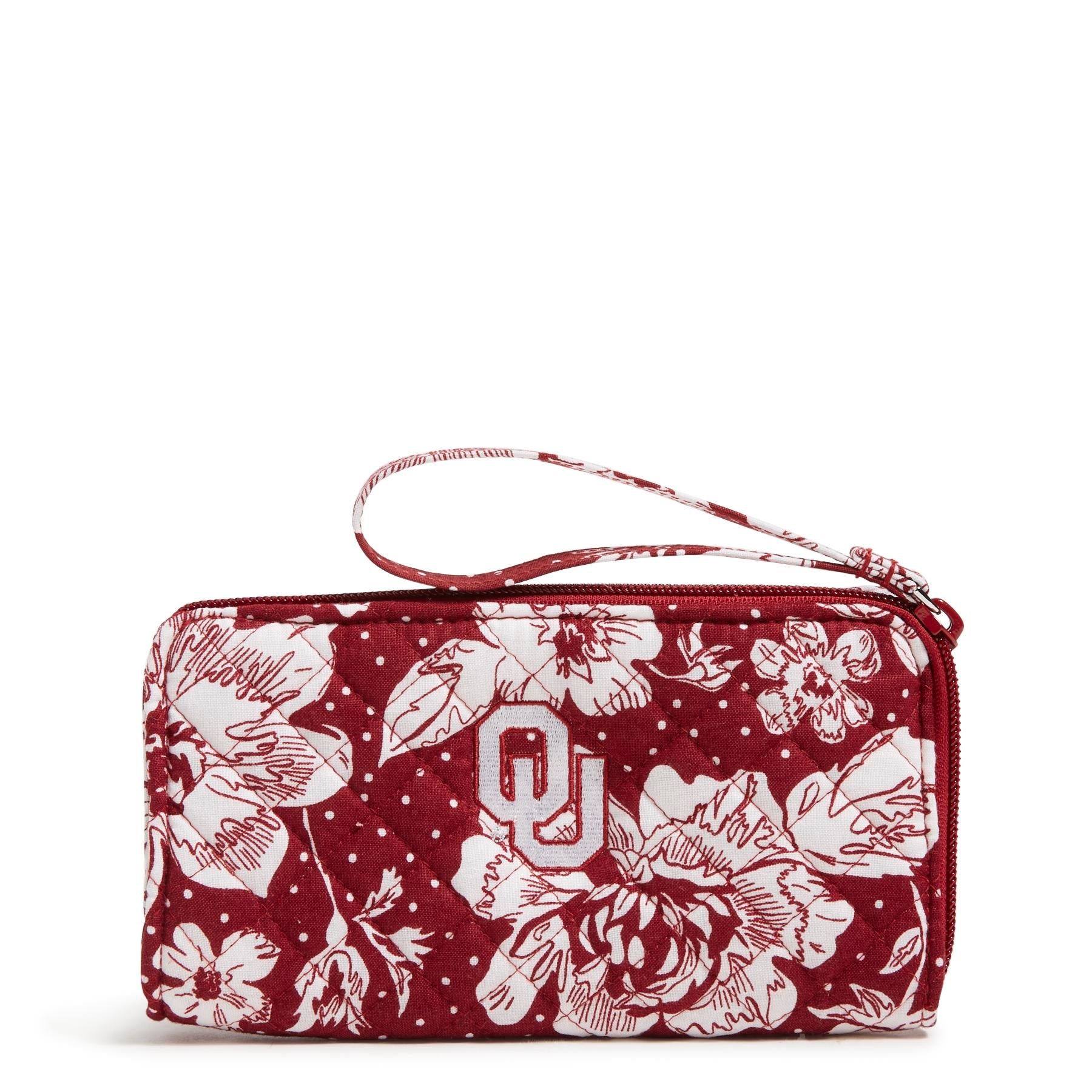 Collegiate RFID Front Zip Wristlet sold by Vera Bradley
