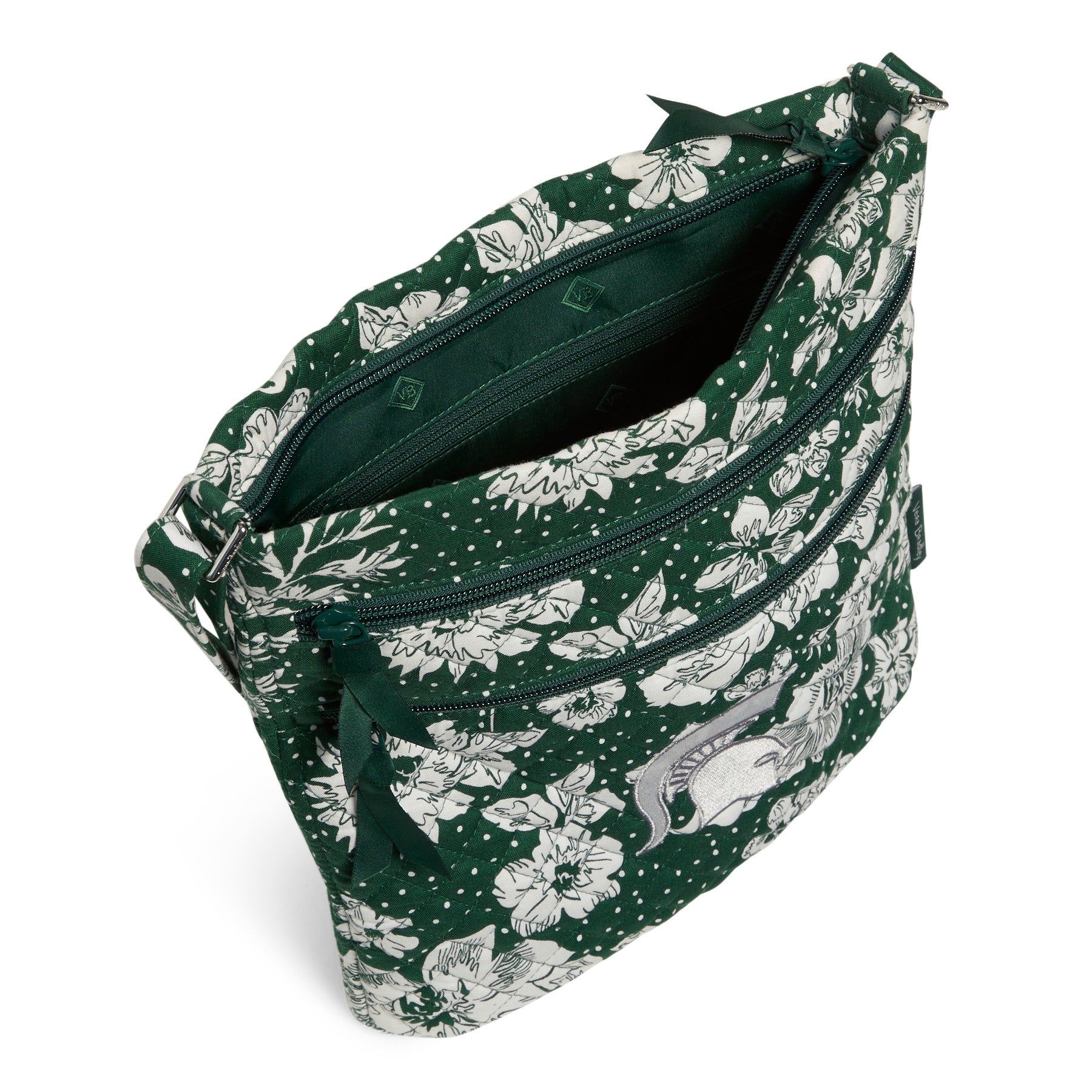 Collegiate Triple Zip Hipster Crossbody Bag sold by Vera Bradley product image thumbnail 4