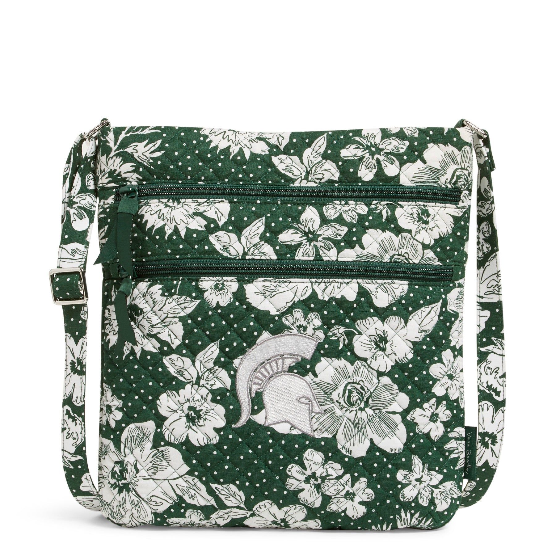 Collegiate Triple Zip Hipster Crossbody Bag sold by Vera Bradley