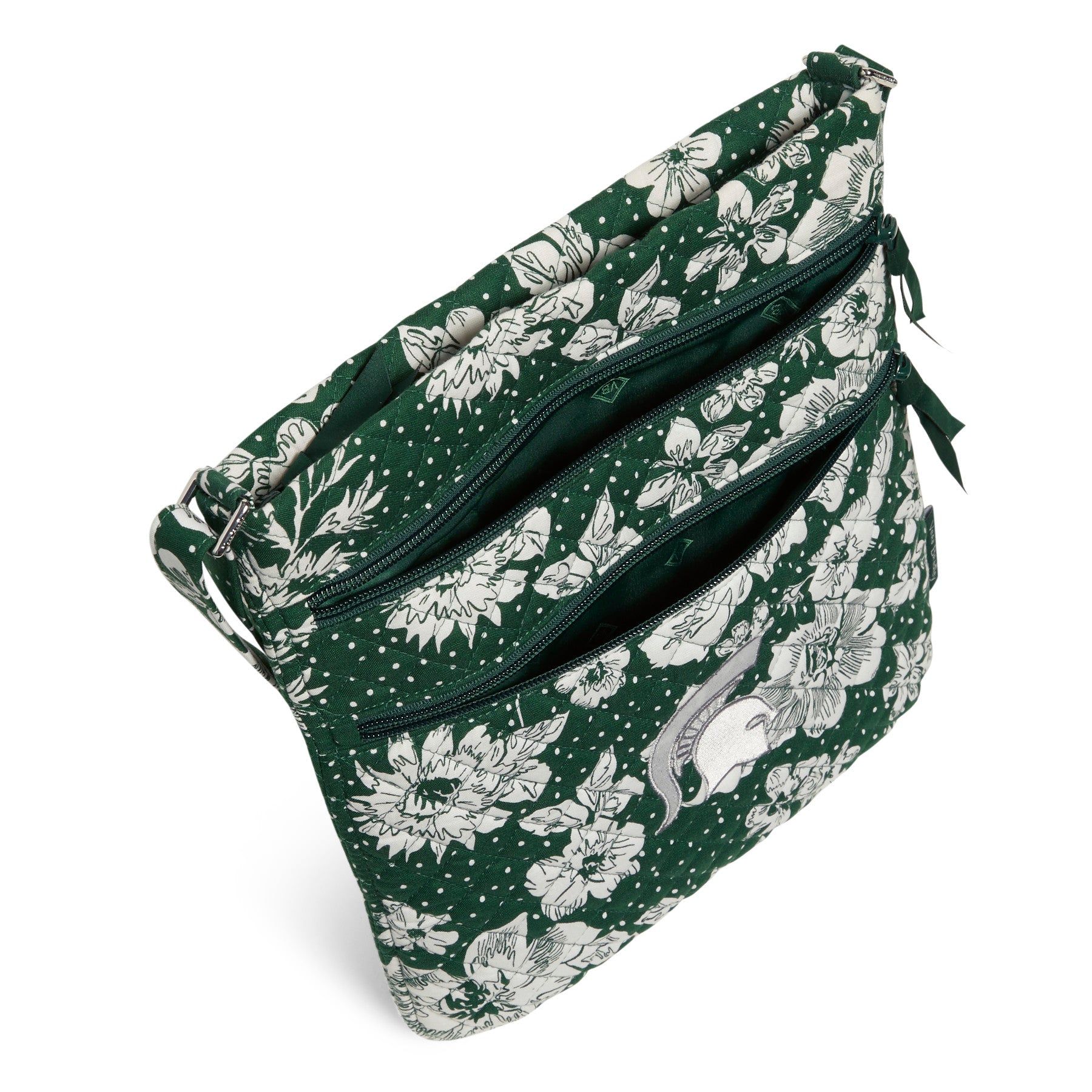 Collegiate Triple Zip Hipster Crossbody Bag sold by Vera Bradley product image thumbnail 5