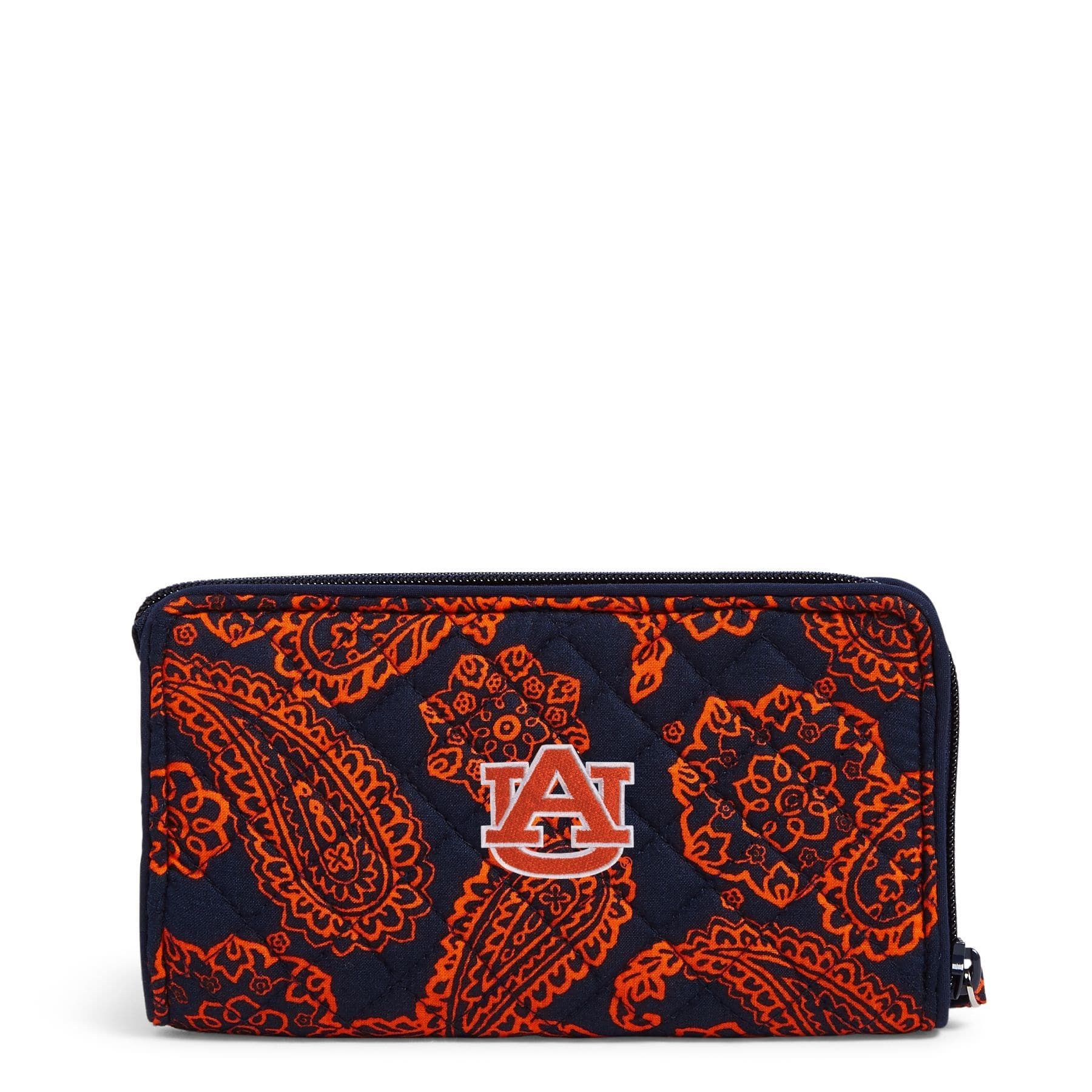 Collegiate RFID Front Zip Wristlet sold by Vera Bradley