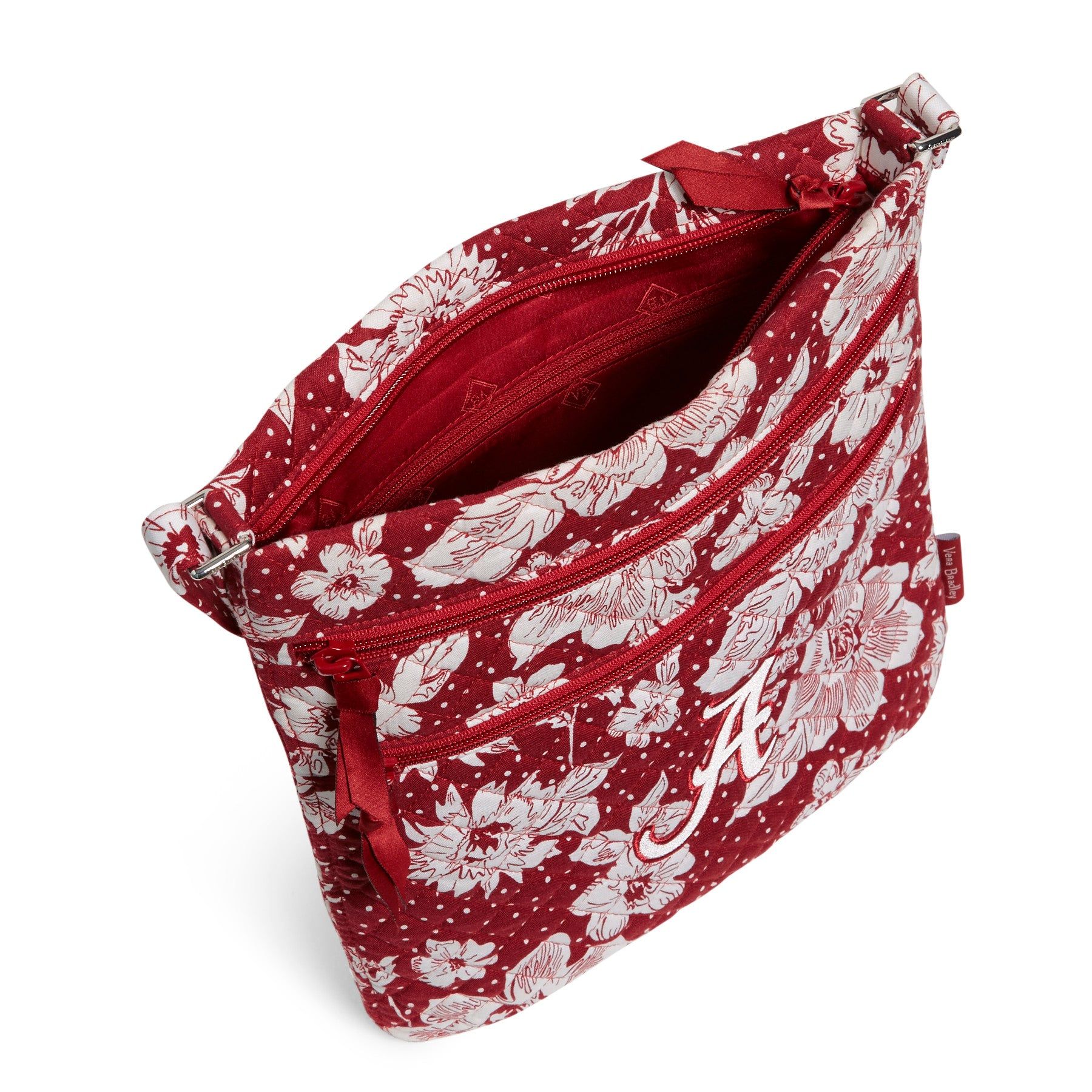 Collegiate Triple Zip Hipster Crossbody Bag sold by Vera Bradley product image thumbnail 4