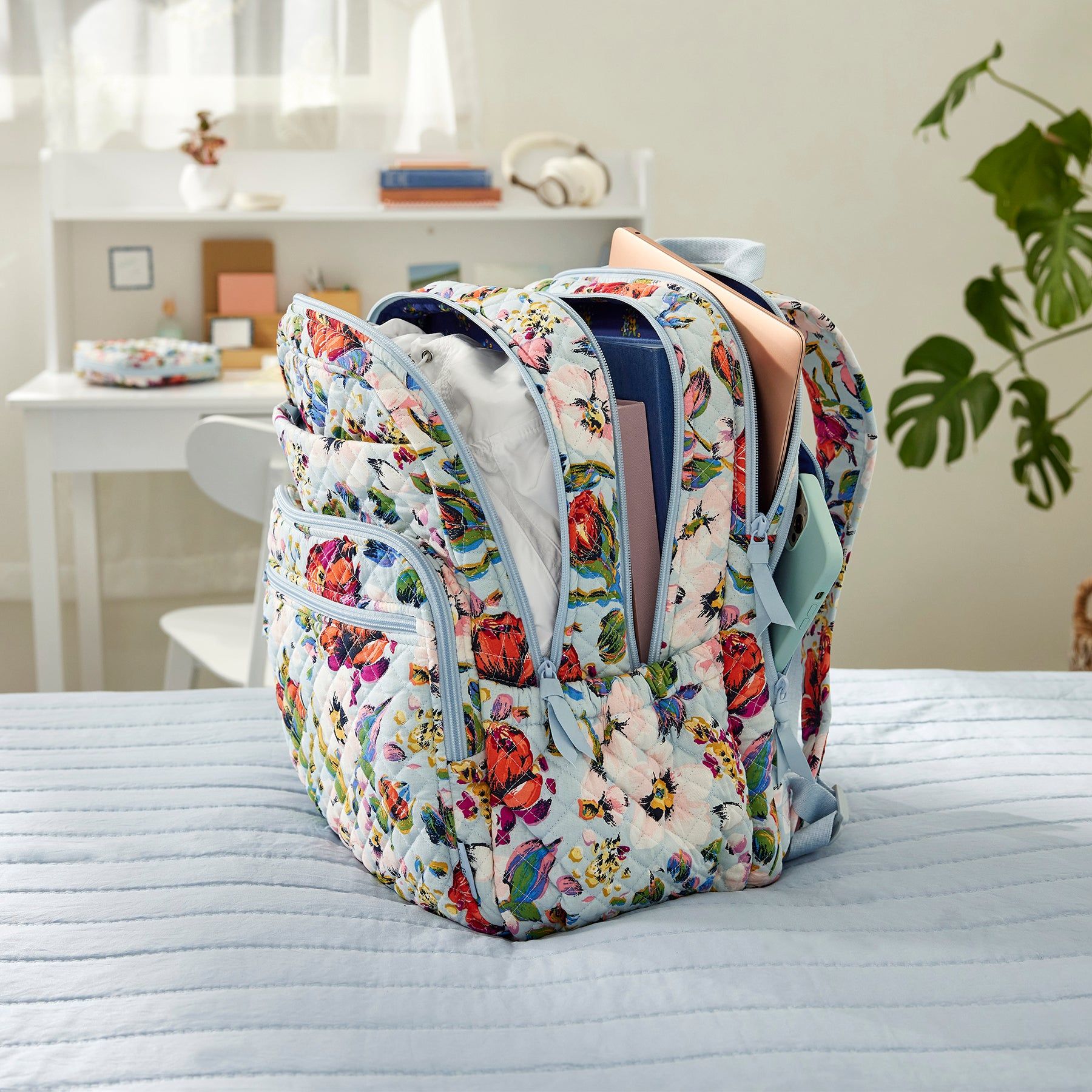 XL Campus Backpack sold by Vera Bradley product image thumbnail 8