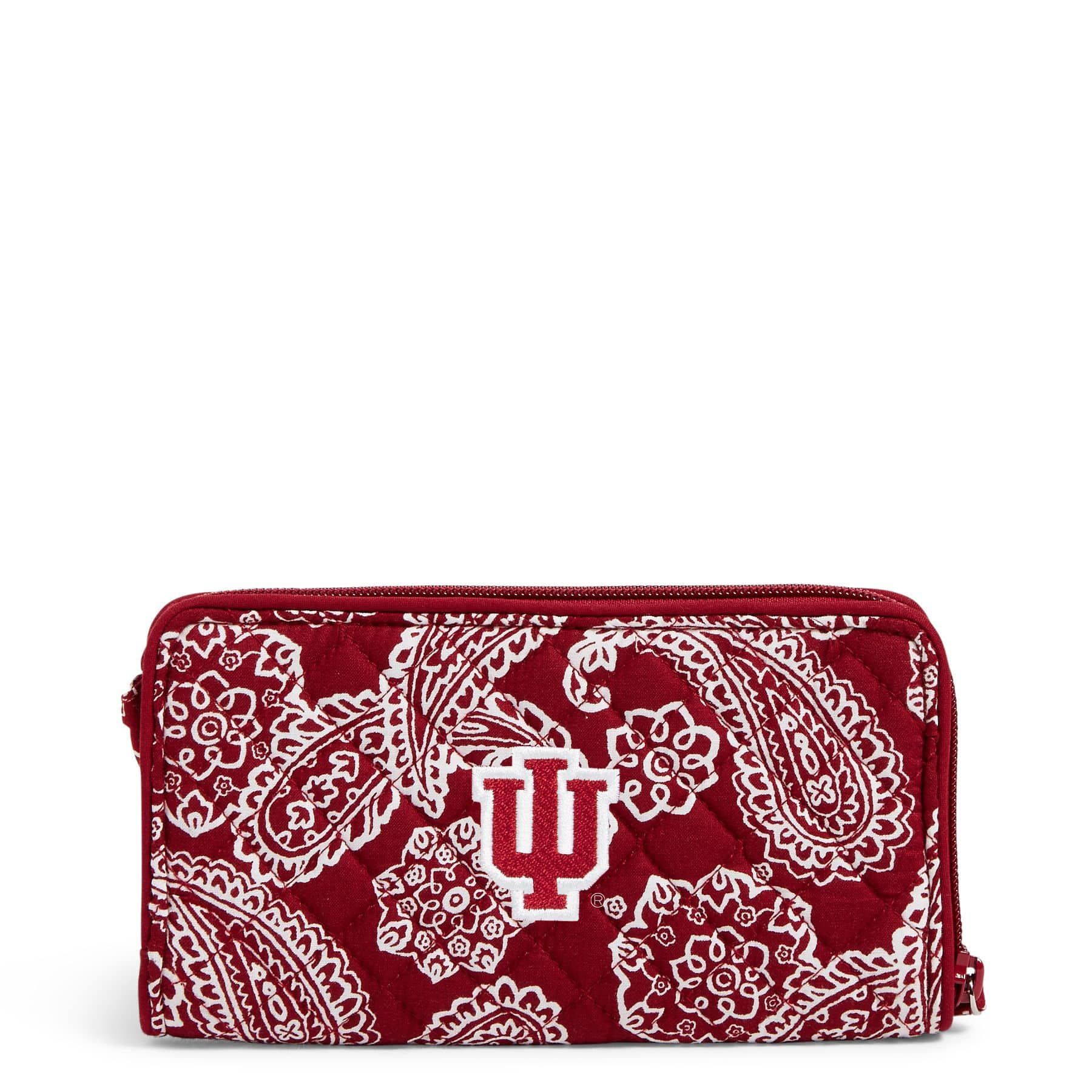 Collegiate RFID Front Zip Wristlet sold by Vera Bradley