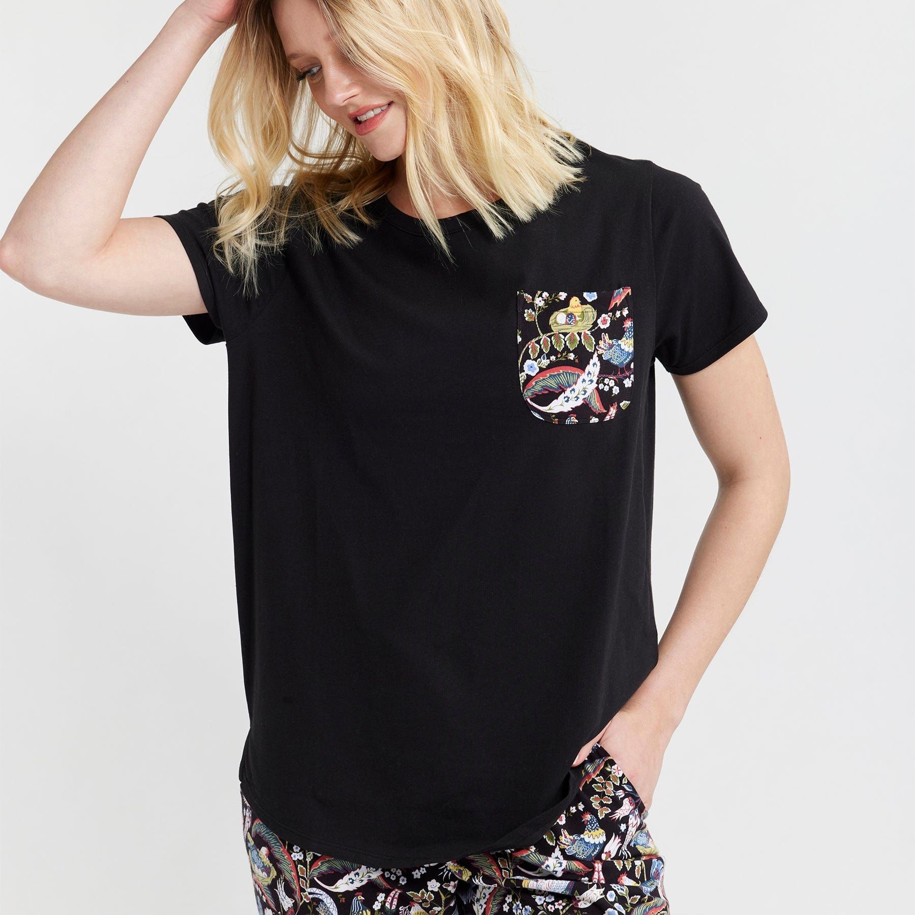 Short-Sleeved Pajama Tee sold by Vera Bradley