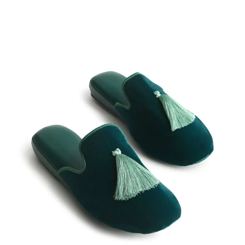 Wicked Tassel Slippers made by Vera Bradley