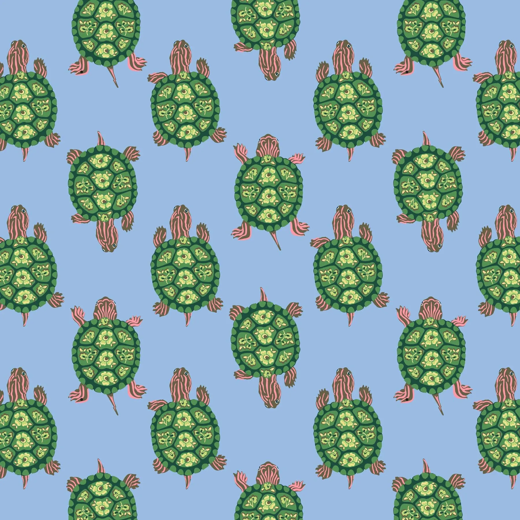 Short-Sleeved Button-Down Pajama Top sold by Vera Bradley product image thumbnail 3