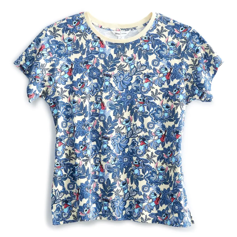 Disney Pajama Short-Sleeved Shirt made by Vera Bradley