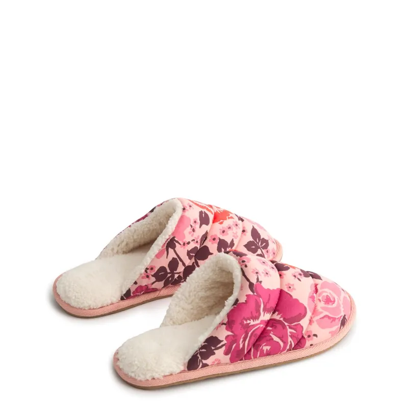 Slippers made by Vera Bradley