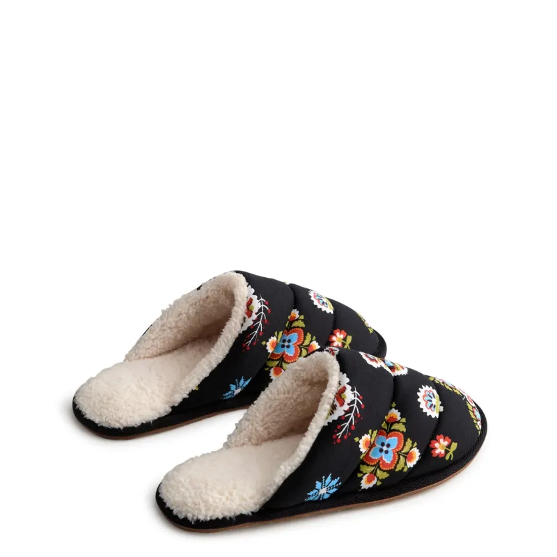 Slippers made by Vera Bradley