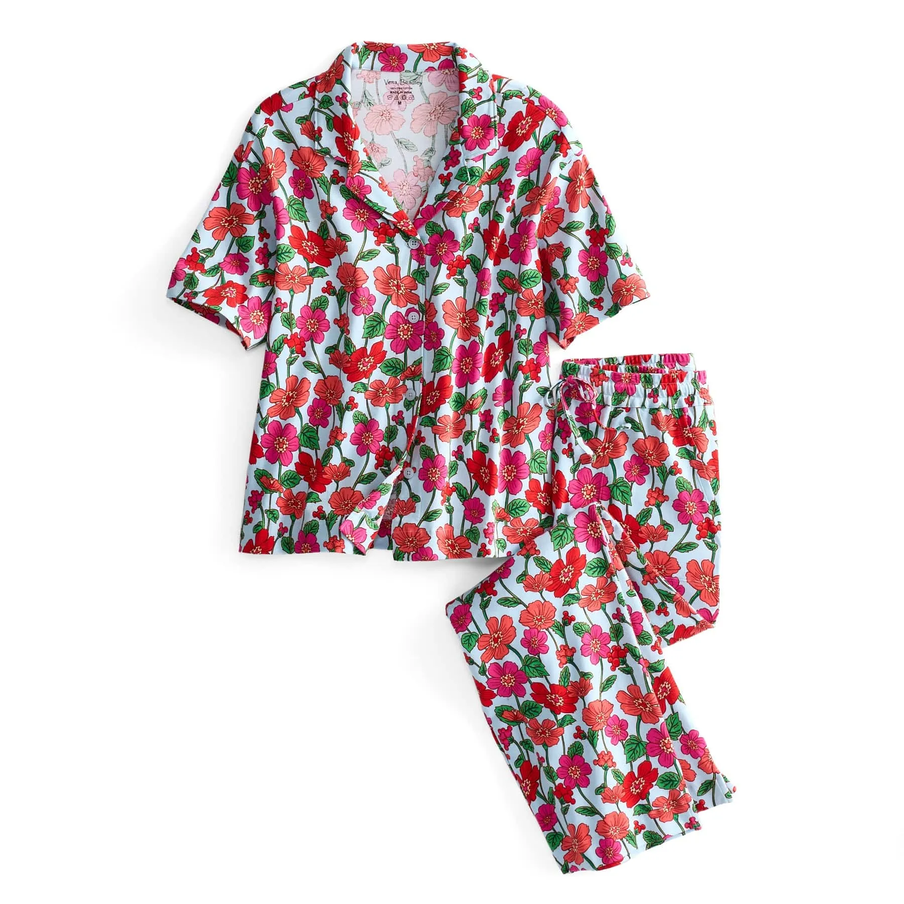 Disney Button-Down Pajama Set sold by Vera Bradley