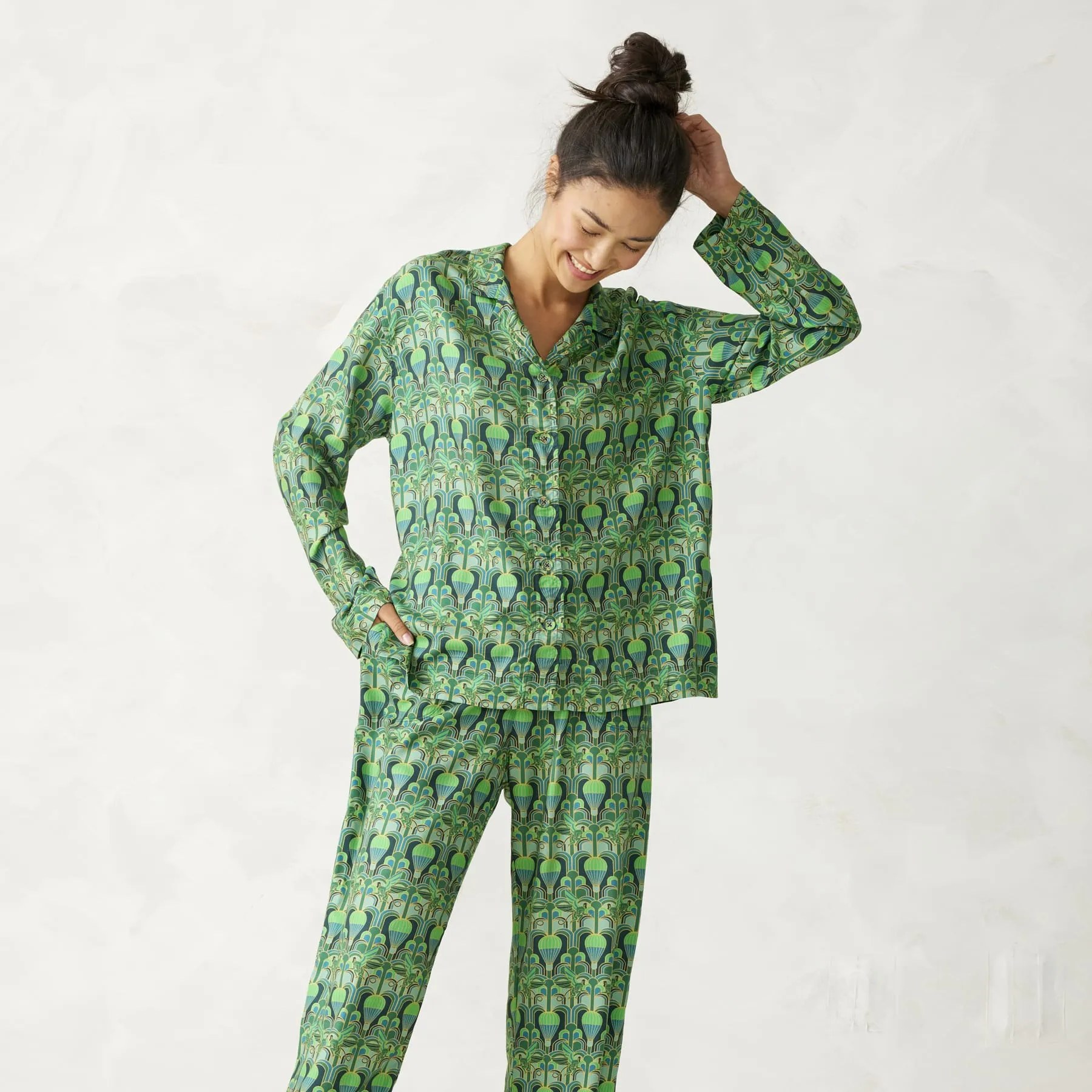 Wicked Long-Sleeved Pajama Set sold by Vera Bradley product image thumbnail 2