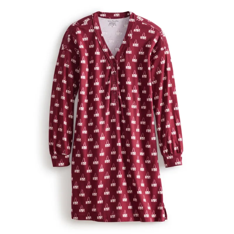 Henley Night Dress made by Vera Bradley