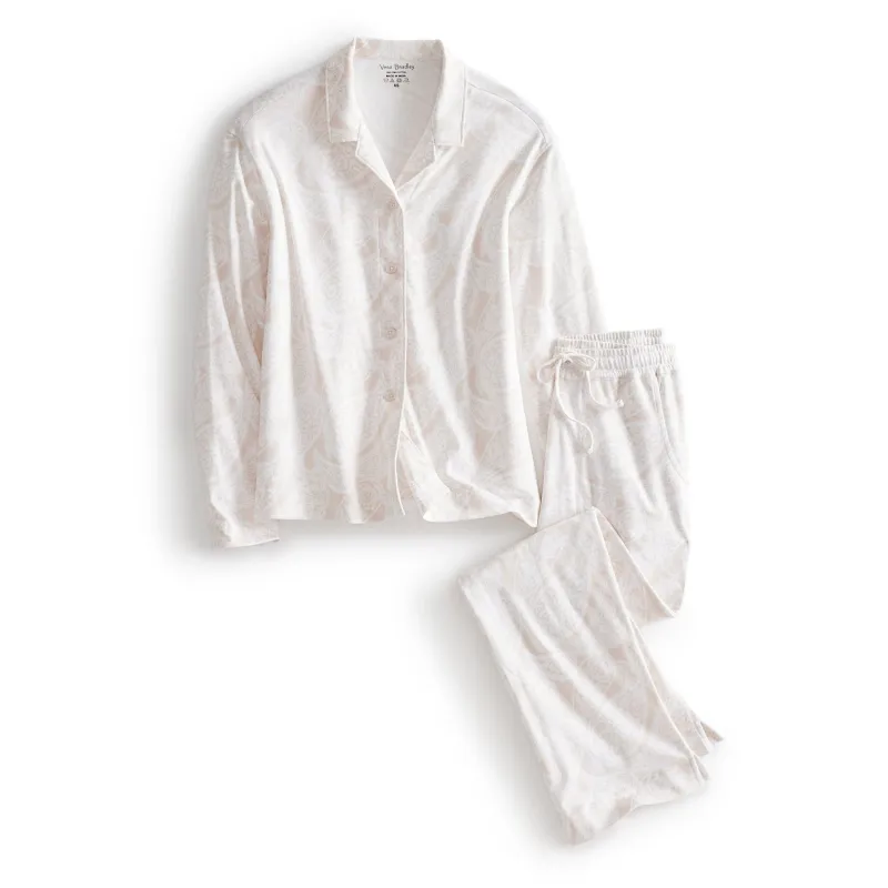 Long-Sleeved Pajama Set made by Vera Bradley