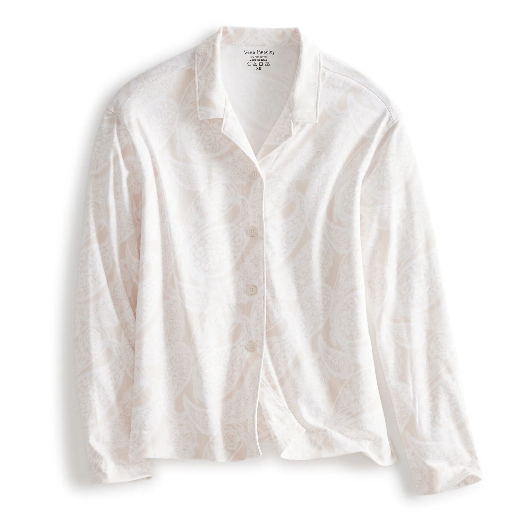 Long-Sleeved Pajama Set sold by Vera Bradley product image thumbnail 3