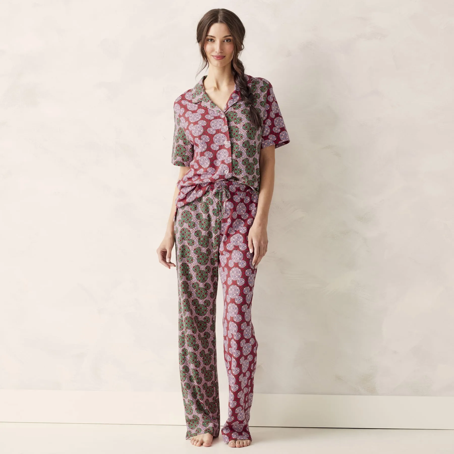 Disney Button-Down Pajama Set sold by Vera Bradley product image thumbnail 2