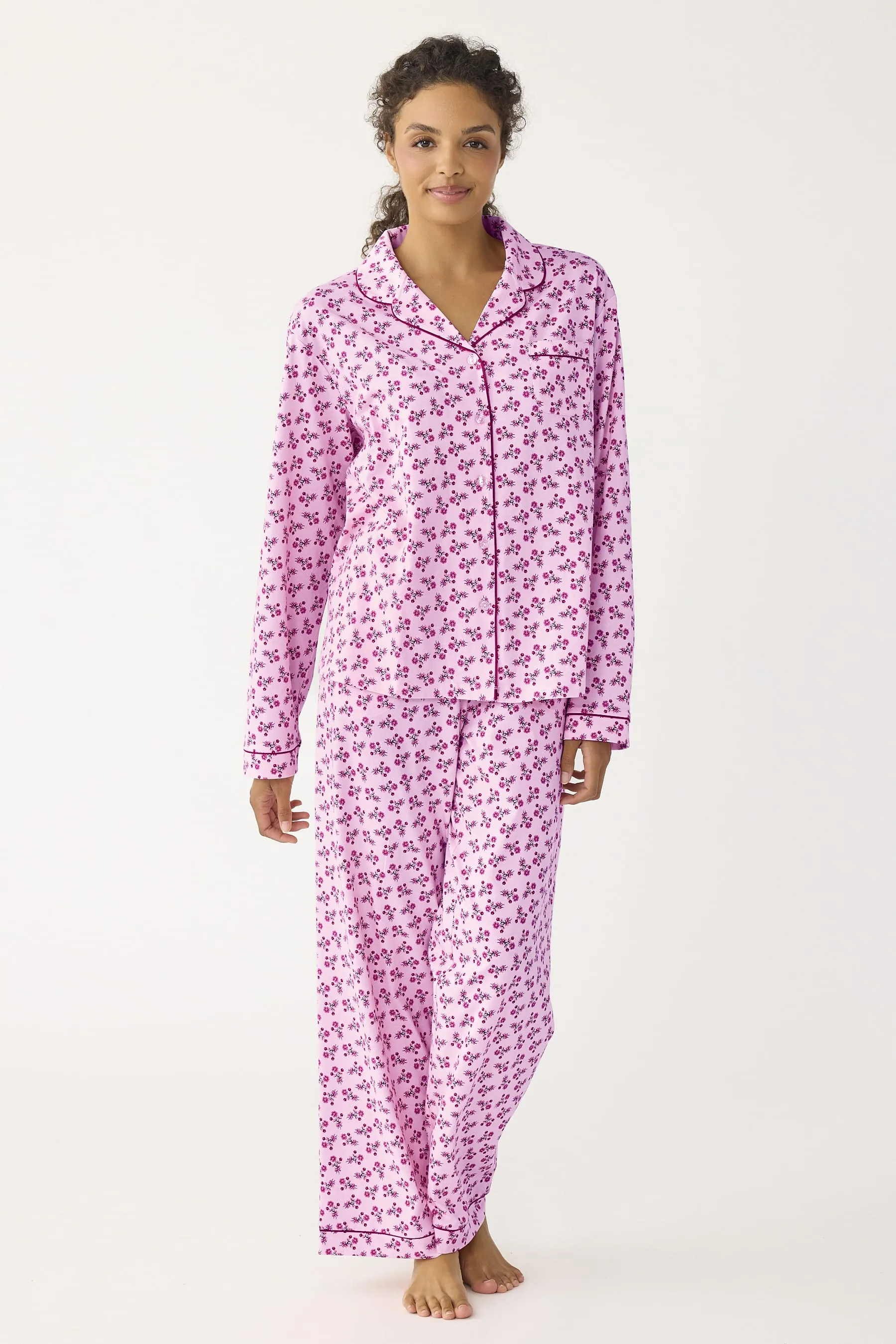 Long-Sleeved Shirt & Pants PJ Set sold by Vera Bradley product image thumbnail 2