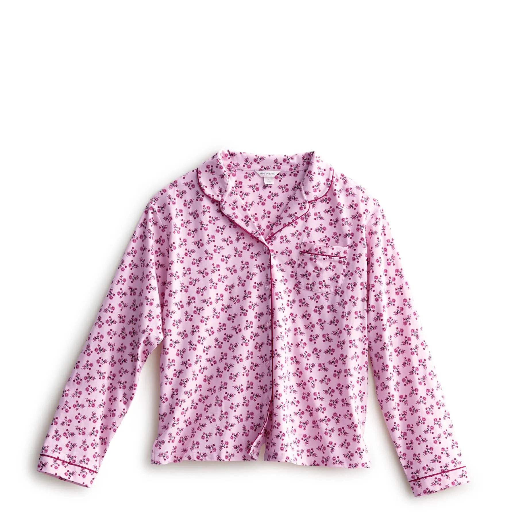 Long-Sleeved Shirt & Pants PJ Set sold by Vera Bradley product image thumbnail 3