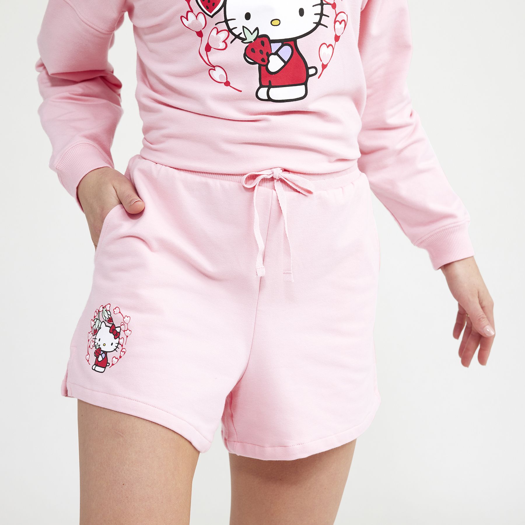 Hello Kitty® French Terry Shorts sold by Vera Bradley product image thumbnail 5