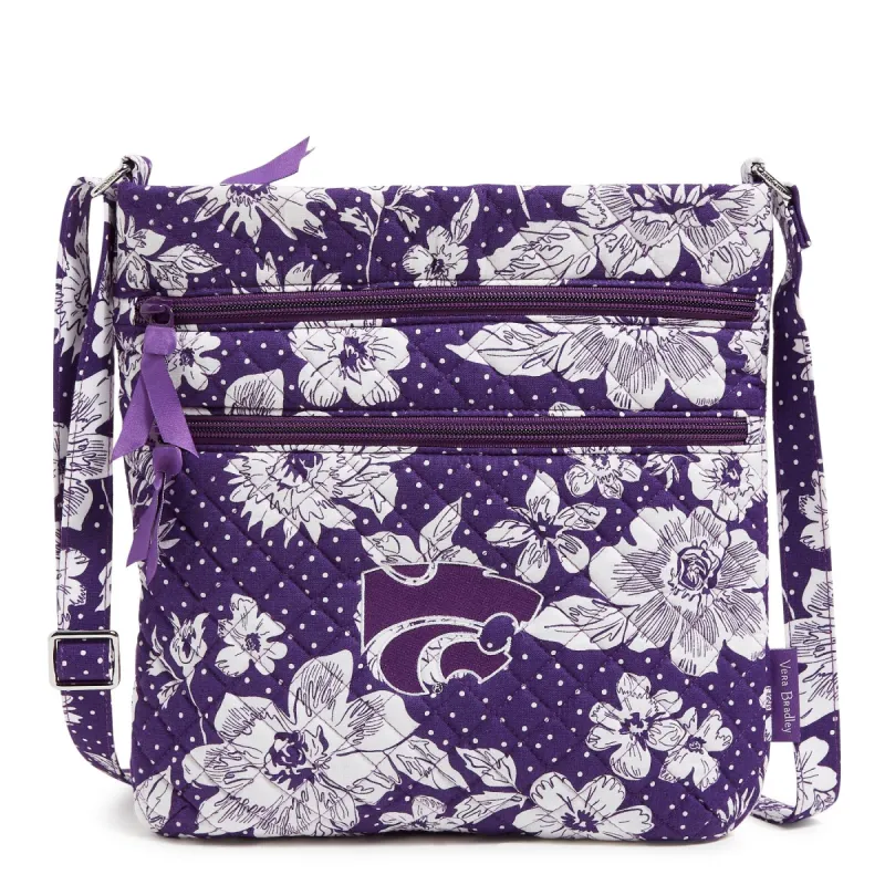 Collegiate Triple Zip Hipster Crossbody Bag sold by Vera Bradley