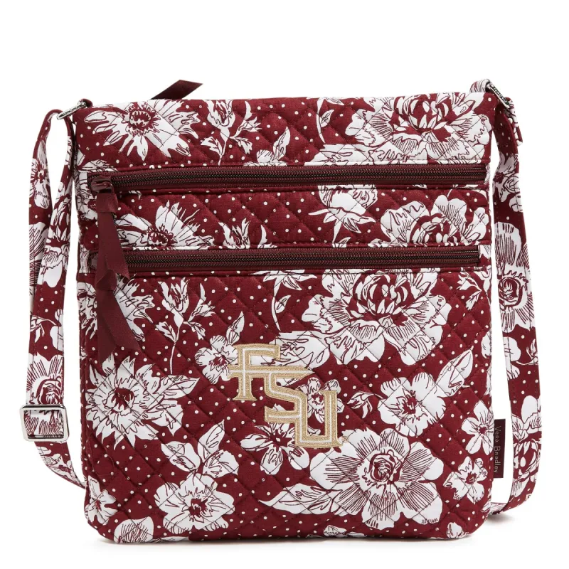 Collegiate Triple Zip Hipster Crossbody Bag sold by Vera Bradley