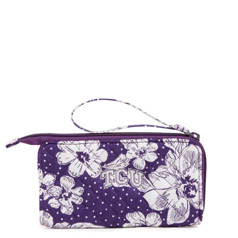 Collegiate RFID Front Zip Wristlet sold by Vera Bradley