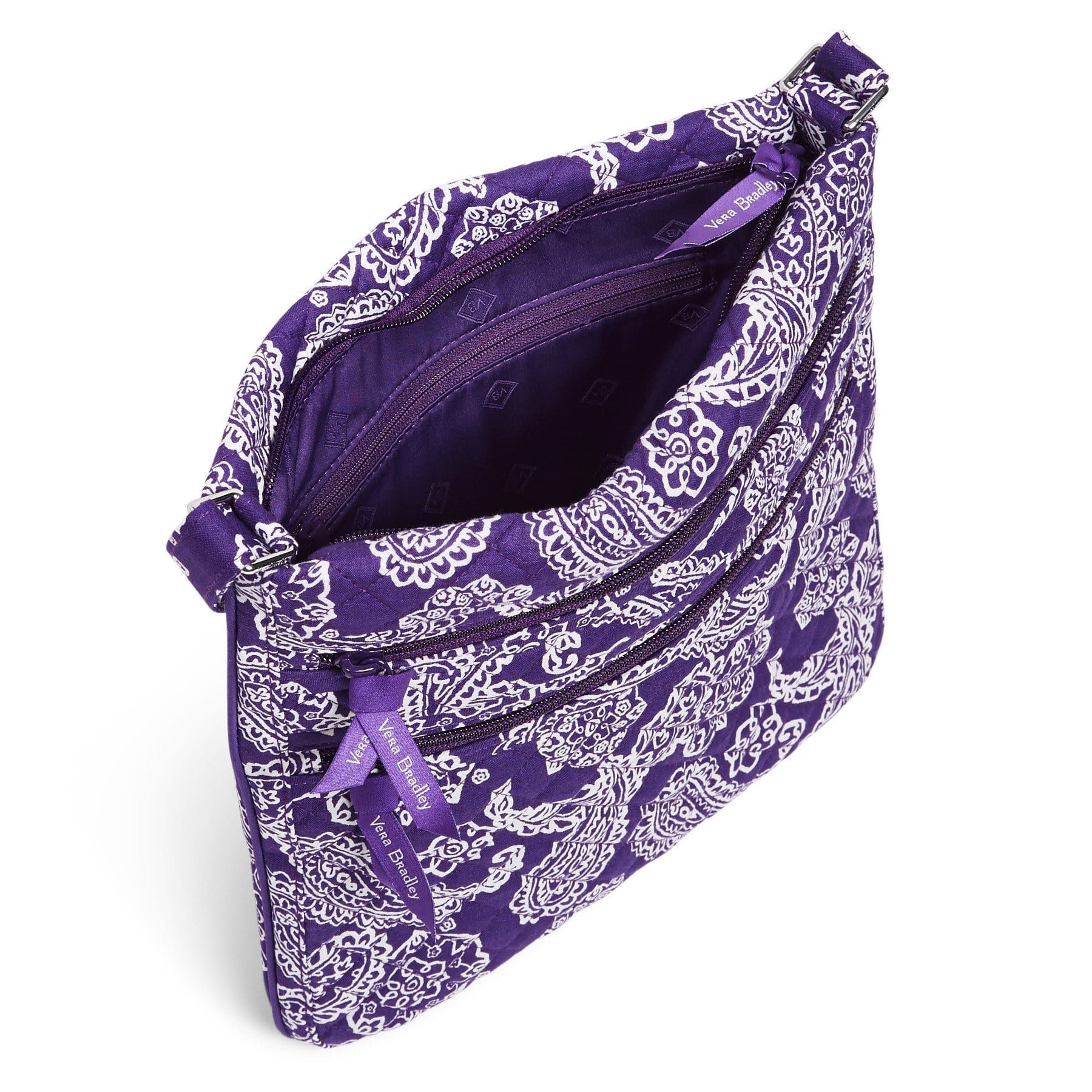 Collegiate Triple Zip Hipster Crossbody Bag sold by Vera Bradley product image thumbnail 4