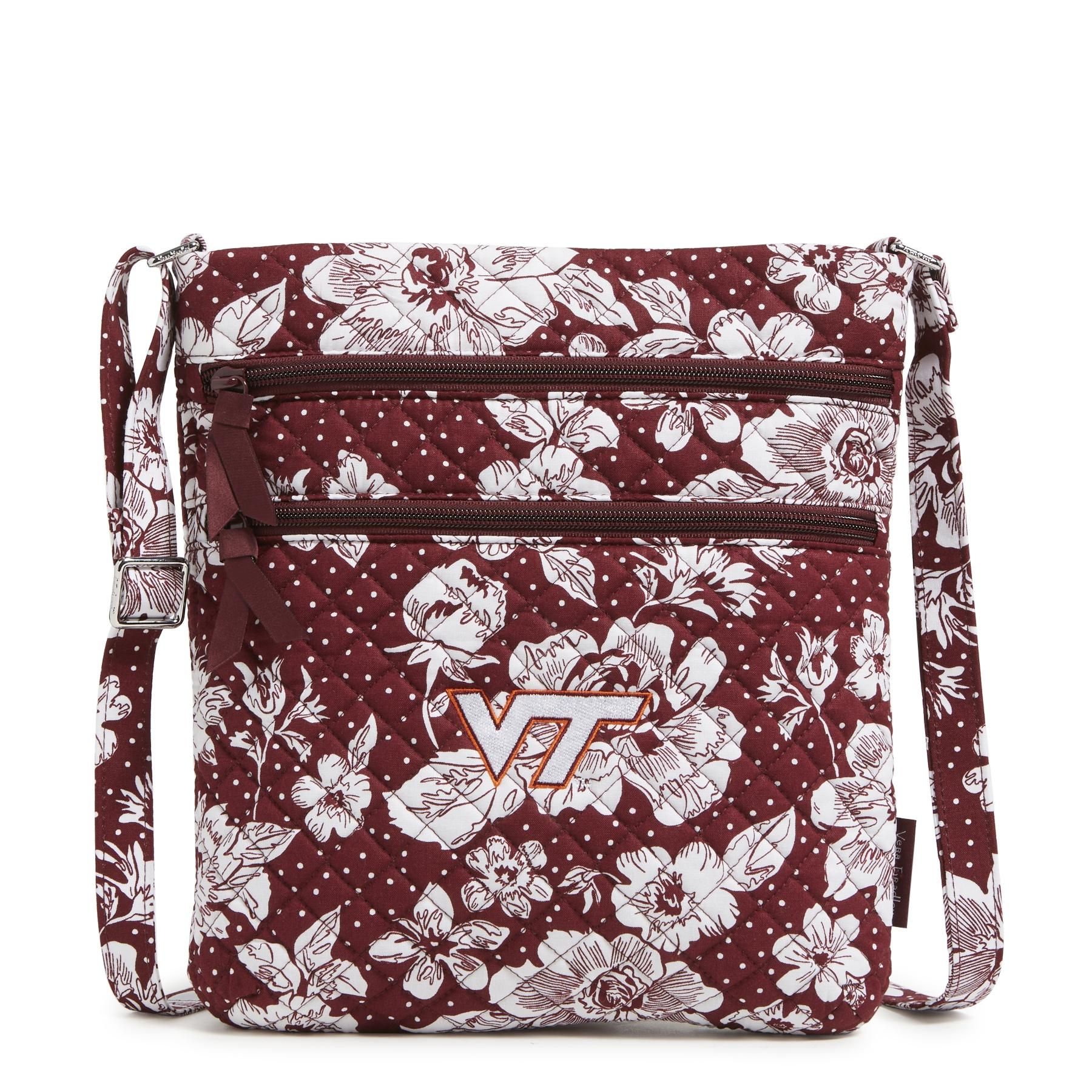 Collegiate Triple Zip Hipster Crossbody Bag sold by Vera Bradley